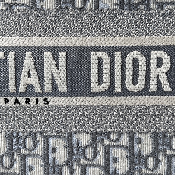 SOLD Authentic Christian Dior MEDIUM DIOR BOOK TOTE - Picture 7 of 11